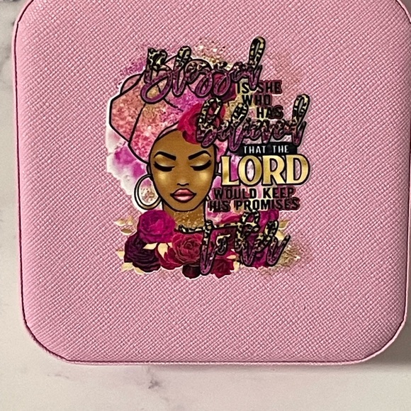 NWOT Handmade Portable Mini Jewelry Box Various Designs - Picture 6 of 12